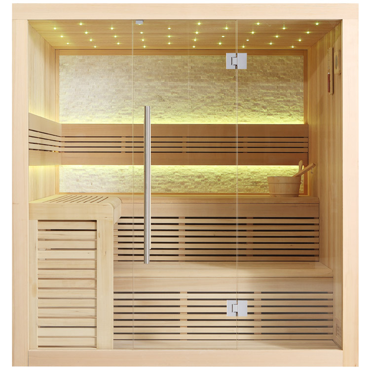 AWT Sauna 1102B Hemlock 200x170 senza riscaldatore sauna