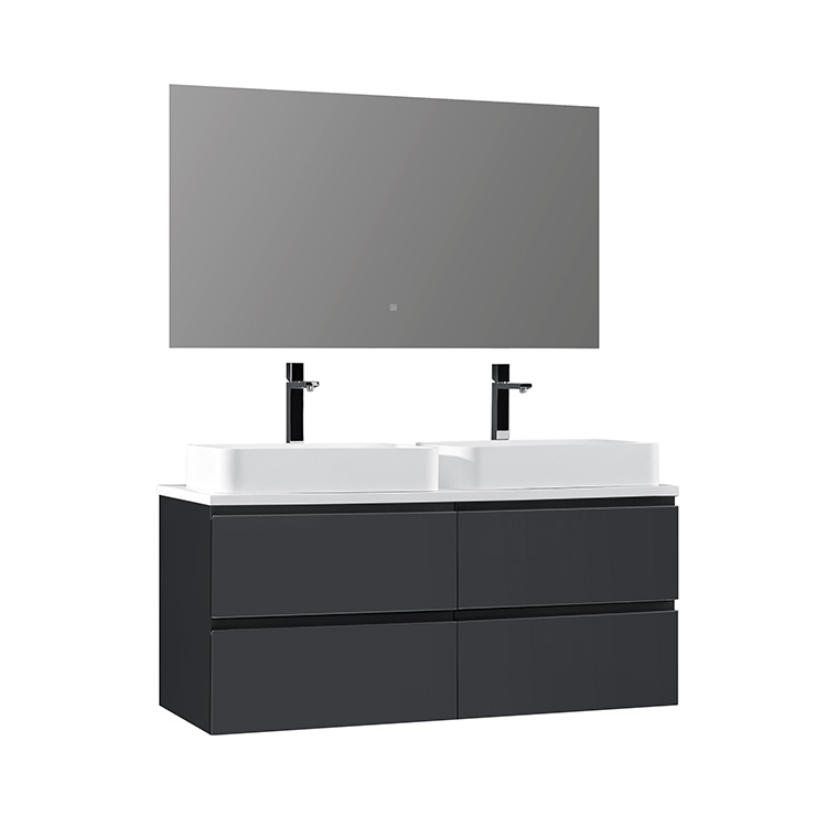 StoneArt Set di mobili da bagno Monte Carlo MC-1200pro-5 grigio scuro