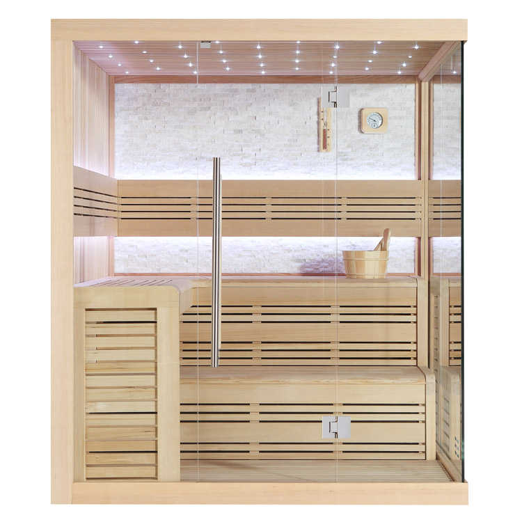 AWT Sauna 1105C Hemlock 180x180 senza riscaldatore sauna