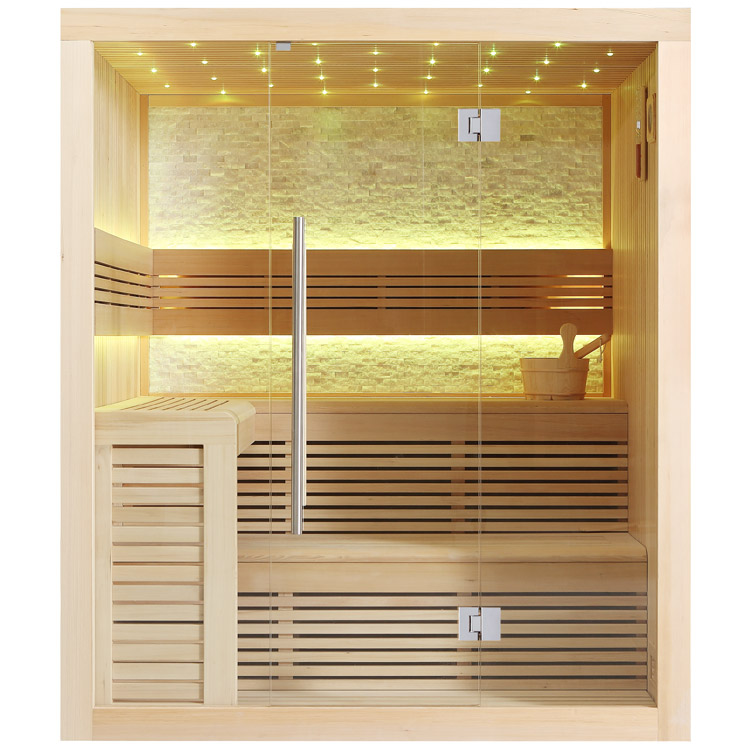 AWT Sauna 1102C Hemlock 180x150 senza riscaldatore sauna