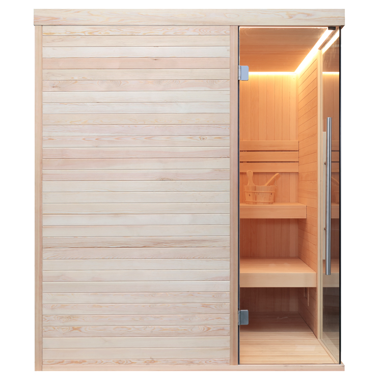 AWT Sauna 1805 Legno di pino 180x180 senza riscaldatore sauna