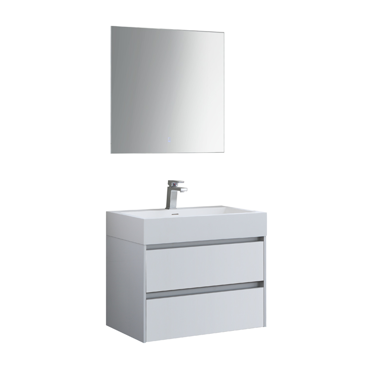 StoneArt Set di mobili da bagno Milano ML-0600 bianco lucido 60x48