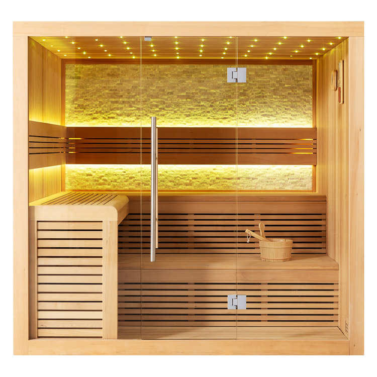 AWT Sauna 1102A Hemlock 220x200 senza riscaldatore sauna